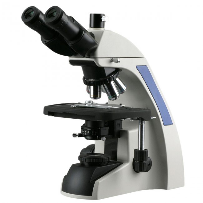 trinocular biological LED microscope