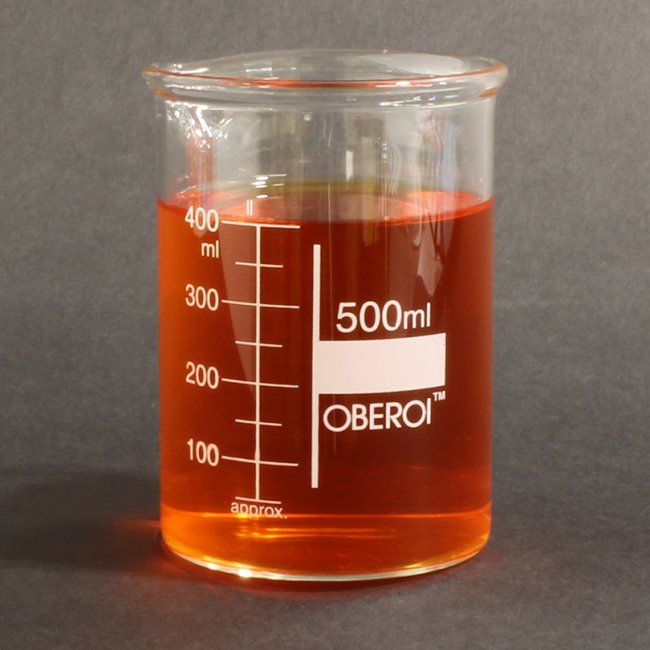 500 ml Glass Beaker Low Form, Graduated with Spout